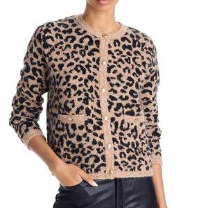 Leopard Button-Up Cardigan
